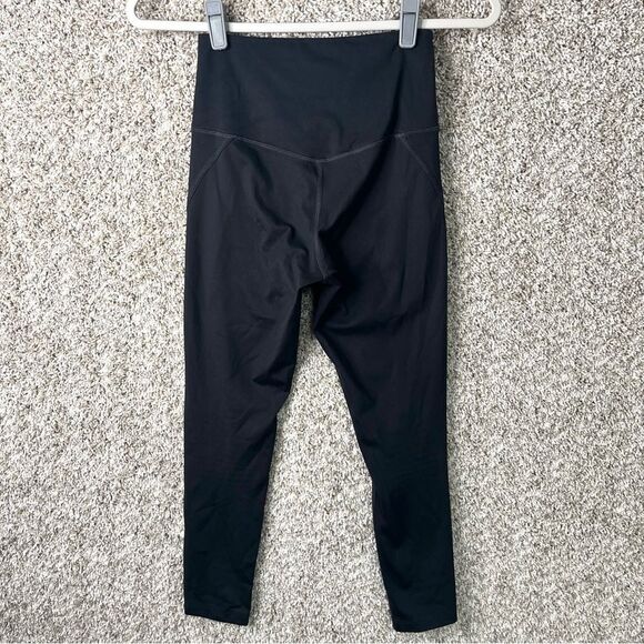 Girlfriend Collective Leggings Women’s XS Black Compressive High Rise - Picture 4 of 5